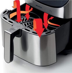 Ariete Airfryer 7 Lt Inox 4628/00 - Thumbnail