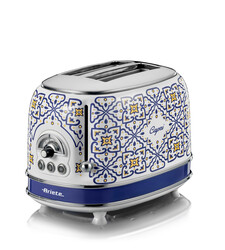Ariete Capri Ekmek Kızartma Makinesi 2 Dilim Mavi 0155/1C - Thumbnail