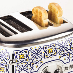 Ariete Capri Ekmek Kızartma Makinesi 4 Dilim Mavi 0156/0C - Thumbnail