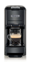 İlk Alışverişe Özel Sepette Ekstra %20 İndirimli - Ariete Çok Fonksiyonlu 4in1 Espresso Makinesi Nespresso, Dolce Gusto, Pod ve Öğütülmüş Kahve Uyumlu Siyah 1304/11