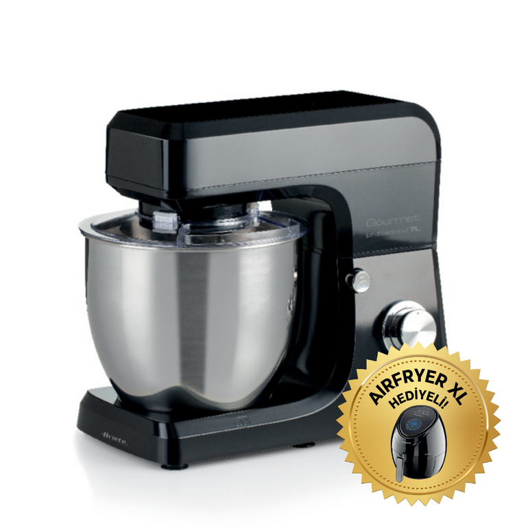 Ariete Gourmet Professional 7 Lt Mutfak Şefi Siyah 1598/02 Ariete Gourmet Professional 7 Lt Mutfak Şefi Siyah 1598/02