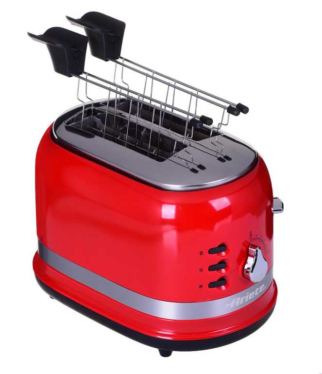Ariete Moderna Ekmek Kızartma Makinesi - Kırmızı 