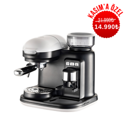 Sepette %20 İndirim Fırsatını Kaçırma! - Ariete Moderna Espresso Kahve Makinesi Beyaz 1318/01