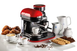 SEPETTE EKSTRA %10 İNDİRİM! - Ariete Moderna Espresso Kahve Makinesi Kırmızı 1318/00 (1)