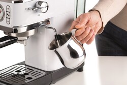 Ariete Moderna Espresso Slim Kahve Makinesi - Beyaz - Thumbnail