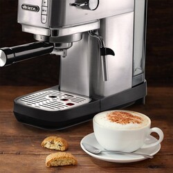 Ariete Moderna Espresso Slim Kahve Makinesi Gümüş 1380/10 - Thumbnail