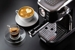 Ariete Moderna Espresso Slim Kahve Makinesi Gümüş 1381/10 - Thumbnail