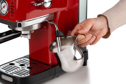 Ariete Moderna Espresso Slim Kahve Makinesi Kırmızı 1381/33 - Thumbnail