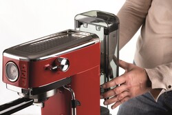 Ariete Moderna Espresso Slim Kahve Makinesi Kırmızı 1381/13 - Thumbnail