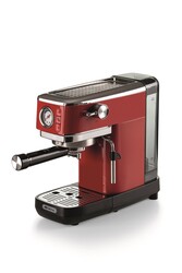 İLK SİPARİŞE SEPETTE %10 İNDİRİM! - Ariete Moderna Espresso Slim Kahve Makinesi Kırmızı 1381/13 (1)