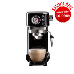 Sepette %20 İndirim Fırsatını Kaçırma! - Ariete Moderna Espresso Slim Kahve Makinesi Siyah 1381/32 
