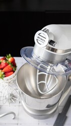 Ariete Moderna Mutfak Şefi Beyaz 1589/01 + Ariete Kıyma ve Makarna Aparat Seti 4079/00 Hediye - Thumbnail