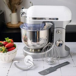 Ariete Moderna Mutfak Şefi Beyaz 1589/01 + Ariete Kıyma ve Makarna Aparat Seti 4079/00 Hediye - Thumbnail