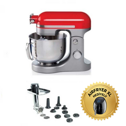 SEPETTE AIRFRYER HEDİYELİ! - Ariete Moderna Mutfak Şefi Kırmızı 1589/00 + Ariete Kıyma ve Makarna Aparat Seti 4079/00 Hediye  SEPETTE AIRFRYER HEDİYELİ! - Ariete Moderna Mutfak Şefi Kırmızı 1589/00 + Ariete Kıyma ve Makarna Aparat Seti 4079/00 Hediye