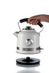 İlk Alışverişe Özel Sepette Ekstra %10 İndirimli - Ariete Moderna Su Isıtıcı Kettle Beyaz 2854/01 (1)