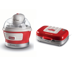 Sepette %20 İndirim Fırsatını Kaçırma! - Ariete Party Time Dondurma Makinesi + Sandwich Yapma Makinesi 2'li Özel Set PSET03
