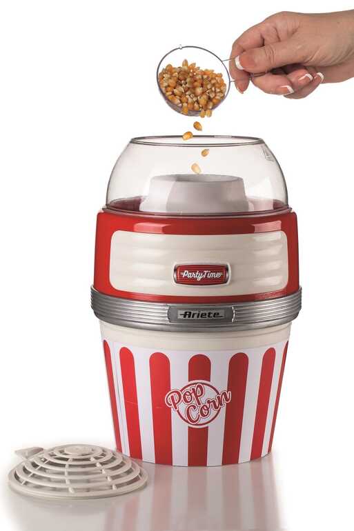 Ariete Party Time Servis Popcorn Mısır Patlatma Makinesi Kırmızı 2957/00 Ariete Party Time Servis Popcorn Mısır Patlatma Makinesi Kırmızı 2957/00