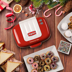 Ariete Party Time Sandwich Makinesi 3 In One Red 1972/00 - Thumbnail