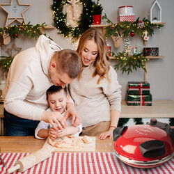 Ariete Pizza Fırını Kırmızı 0909/10 - Thumbnail