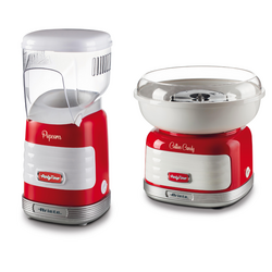 Sepette Ekstra %10 İndirimli - Ariete Popcorn Mısır Patlatma 2956/00 + Pamuk Şeker Makinesi 2973/00 2'li Özel Set PSET01