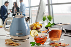 Ariete Vintage 1 Lt Su Isıtıcı Kettle Mavi 2868/05 - Thumbnail