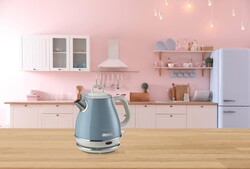 Ariete Vintage 1 Lt Su Isıtıcı Kettle Mavi 2868/05 - Thumbnail