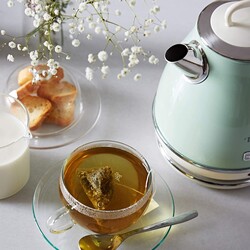 İlk Alışverişe Özel Sepette Ekstra %10 İndirimli - Ariete Vintage 1 Lt Su Isıtıcı Kettle Yeşil 2868/04 (1)