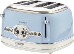 Ariete Vintage 3'lü Set, Mavi (Dom Su Isıtıcı + El Mikseri + 4 Dilim Ekmek Kızartma Makinesi Özel Set) KHSET13 - Thumbnail