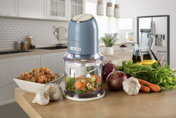 Ariete Vintage Doğrayıcı Mavi 0438/05 - Thumbnail