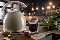 Ariete Vintage Dom Su Isıtıcı Kettle Bej 2877/03 - Thumbnail