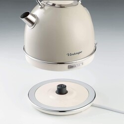 Ariete Vintage Dom Su Isıtıcı Kettle Bej 2877/03 - Thumbnail