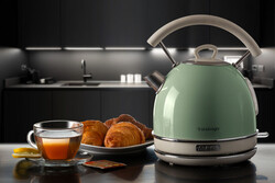 Ariete Vintage Dom Su Isıtıcı Kettle Yeşil 2877/04 - Thumbnail