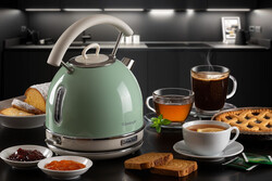 Ariete Vintage Dom Su Isıtıcı Kettle Yeşil 2877/04 - Thumbnail