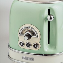 Ariete Vintage Ekmek Kızartma Makinesi - 2 Dilim, Yeşil - Thumbnail