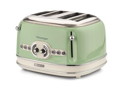 Ariete Vintage Ekmek Kızartma Makinesi 4 Dilim Yeşil 0156/04 - Thumbnail