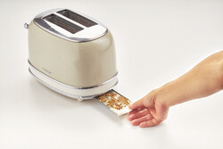 Ariete Vintage Ekmek Kızartma Makinesi 2 Dilim Bej 0155/13 - Thumbnail