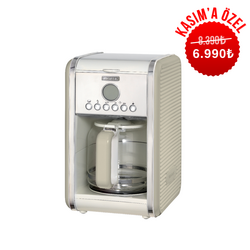 Sepette %10 İndirim Fırsatını Kaçırma! - Ariete Vintage Filtre Kahve Makinesi Bej 1342/03