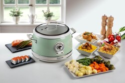 Ariete Vintage Multi Cooker Yeşil 2904/04 - Thumbnail