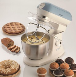 Ariete Vintage Mutfak Şefi Mavi 1588/05 + Ariete Airfryer 6 Lt 4626/00 Hediyeli - Thumbnail