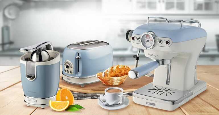 Ariete Vintage Narenciye Sıkacağı Mavi 0413/05 Ariete Vintage Narenciye Sıkacağı Mavi 0413/05
