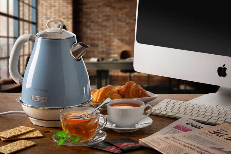 Ariete Vintage 1,7 Lt Su Isıtıcı Kettle Mavi 2869/05 Ariete Vintage 1,7 Lt Su Isıtıcı Kettle Mavi 2869/05