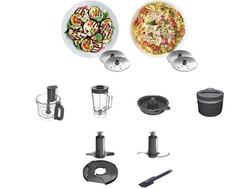 Kenwood Multi Pro Ekspress Mutfak Robotu 3 Lt Hazne Kapasiteli 1000 Watt FDP65.450WH - Thumbnail