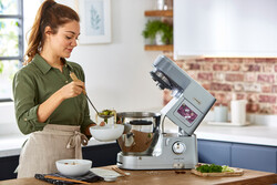 Kenwood Cooking Chef XL Tartabilen Pişirebilen Mutfak Şefi KCL95.004SI - Thumbnail