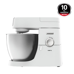 İlk Alışverişe Özel Sepette Ekstra %10 İndirimli - Kenwood Chef XL Mutfak Şefi Beyaz 1200 Watt 6,7 Lt KVL4100W