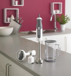 Kenwood 800 Watt Blender Seti Patentli 3 Bıçak Beyaz HDP306WH - Thumbnail