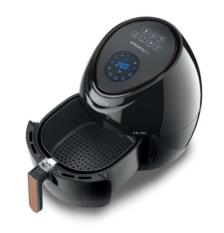 Kenwood Airfryer XXL 5,5 Lt Geniş Kapasite Siyah HFP50.000BK Kenwood Airfryer XXL 5,5 Lt Geniş Kapasite Siyah HFP50.000BK