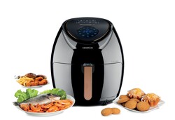 Kenwood Airfryer XXL 5,5 Lt Geniş Kapasite Siyah HFP50.000BK - Thumbnail