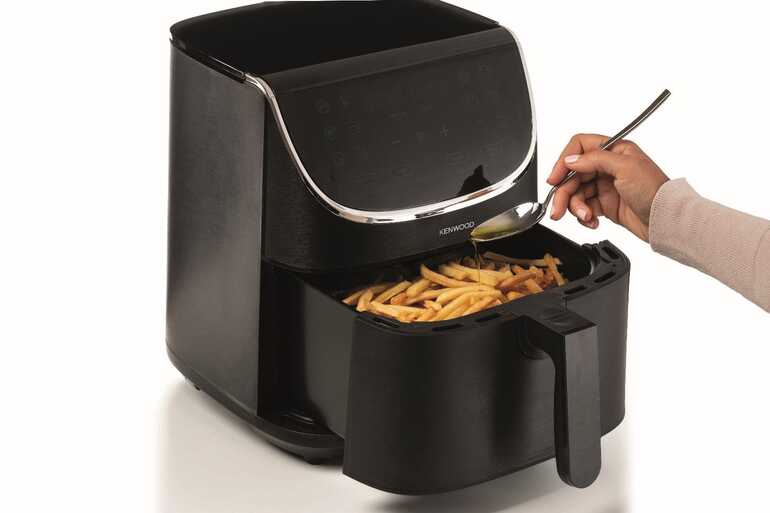Kenwood Airfryer XXXL 7 Lt Siyah HFP80.000BK  Kenwood Airfryer XXXL 7 Lt Siyah HFP80.000BK