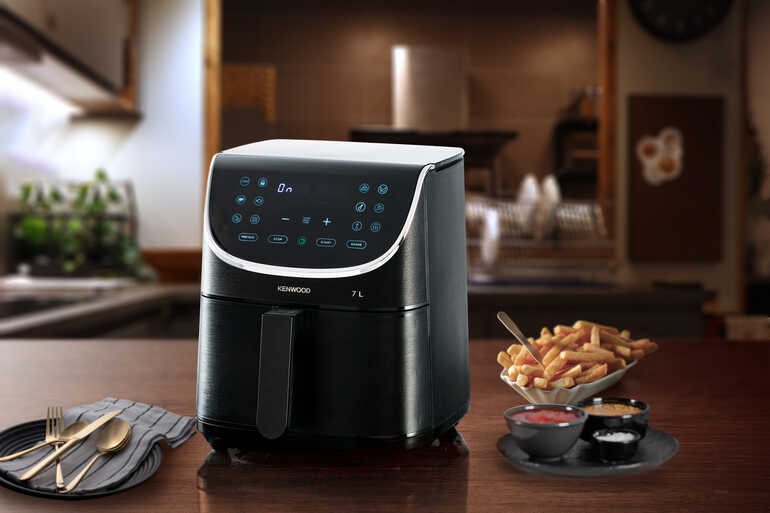 Kenwood Airfryer XXXL 7 Lt Siyah HFP80.000BK  Kenwood Airfryer XXXL 7 Lt Siyah HFP80.000BK