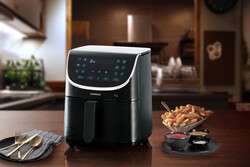 Kenwood Airfryer XXXL 7 Lt Siyah HFP80.000BK - Thumbnail